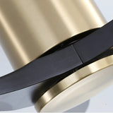 Gold with Black Blades