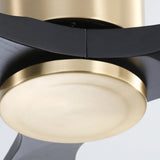 Gold with Black Blades